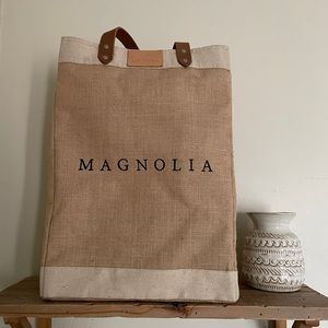 Magnolia Market Large Burlap Tote
